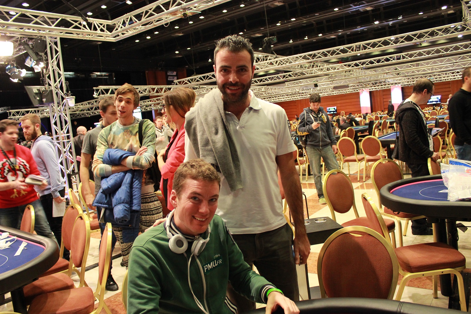 Erwann Pecheux et Brian Benhamou Chez PMU Poker