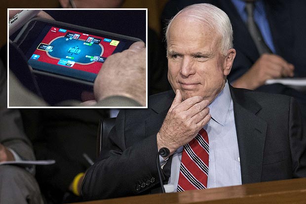 John Mc Cain poker
