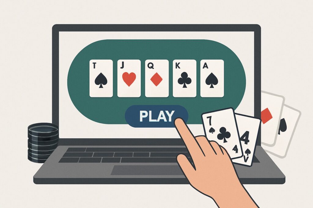 Comment fonctionne le poker sans téléchargement