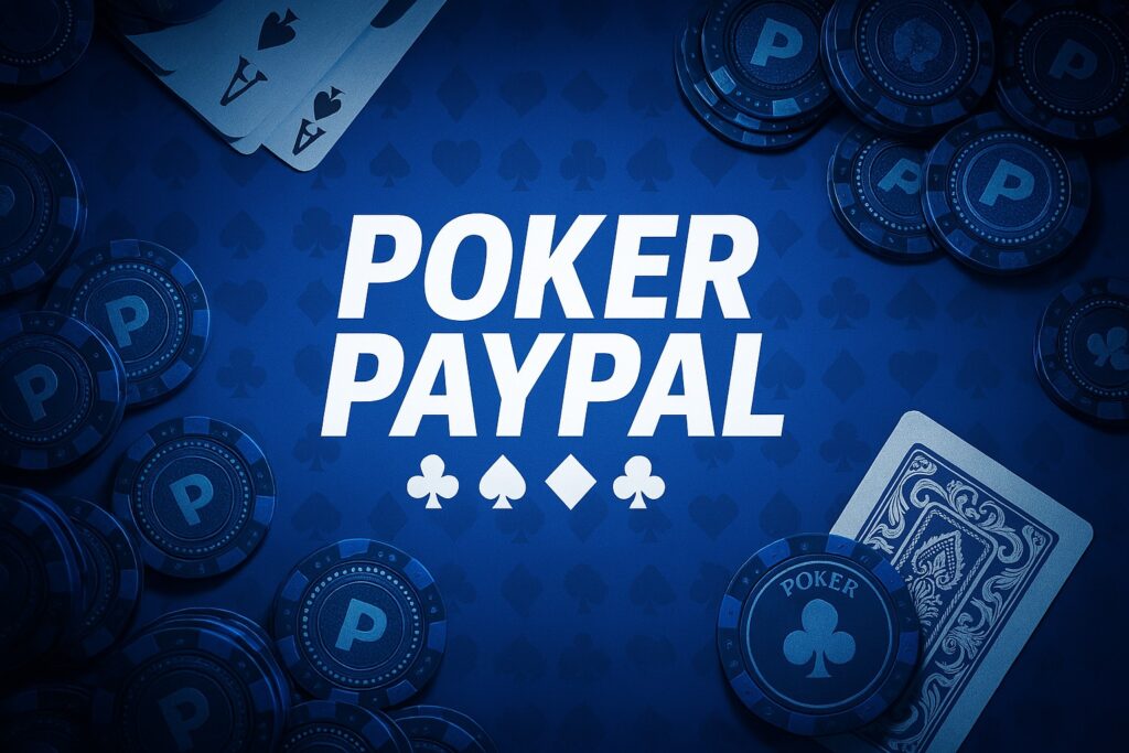 Poker Paypal Illustration