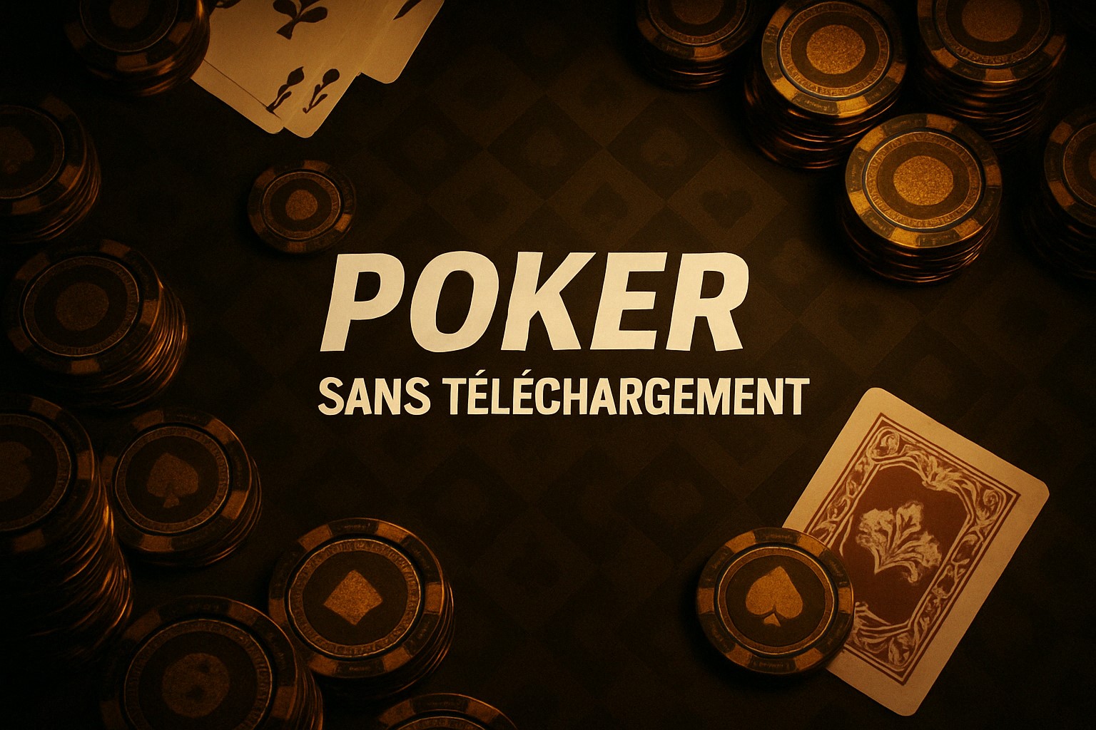 Poker sans téléchargement