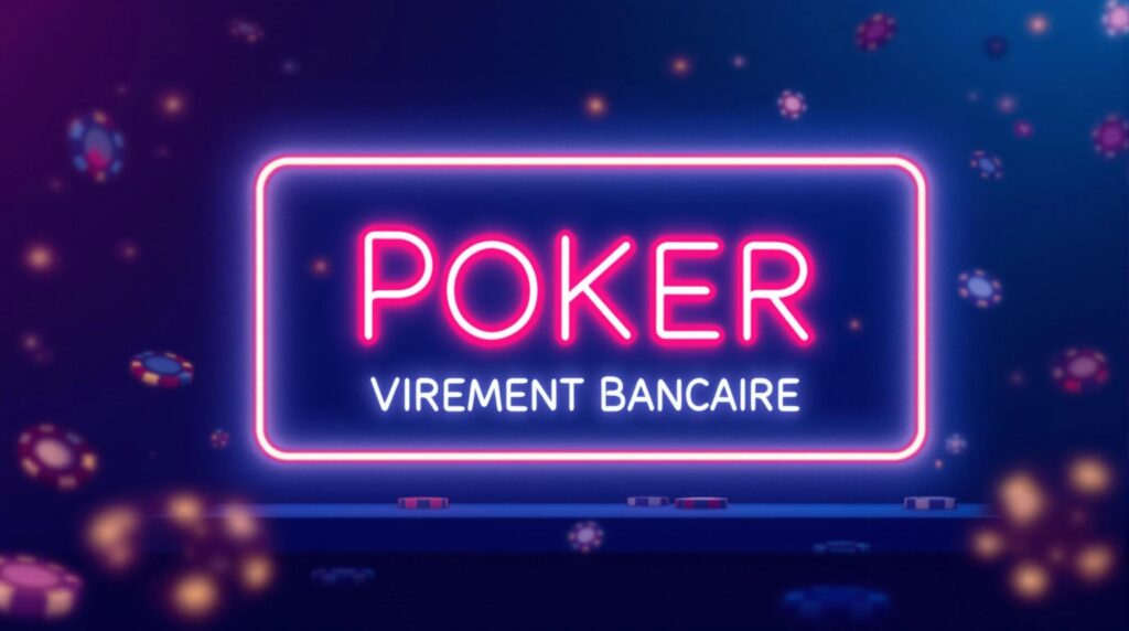 Poker virement bancaire