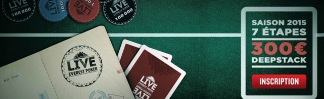 Everest Poker Live : Programme et Qualifications