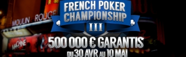French Poker Championship 3 Avec PMU.fr