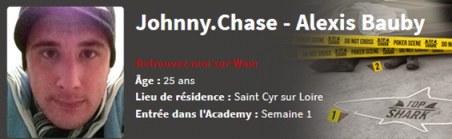 Interview D’Alexis » Johnny.Chase » Bauby Candidat à la Top Shark Academy