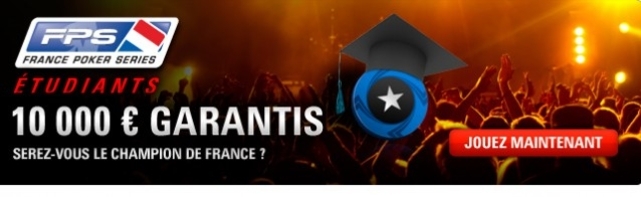 Les France Poker Series Etudiants Avec PokerStars