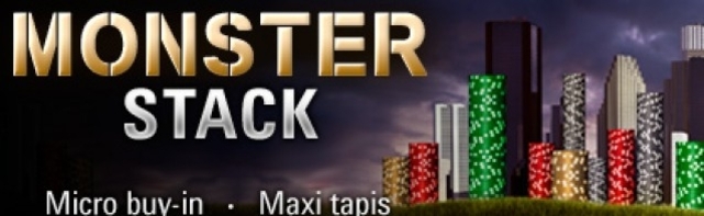 Monster Stack Sur PokerStars : 70 000€ Garantis Par Semaine