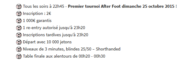  Tournoi After Foot Winamax