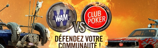 WAM Poker vs Club Poker : C’est ce Soir