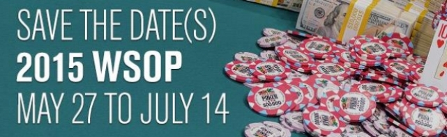 WSOP 2015 :  Résultats du Jour 3